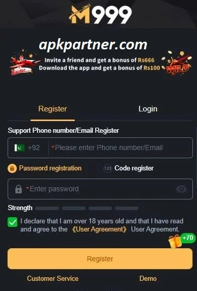 M999 LOGIN